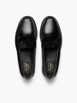 G.H.BASS Weejuns Logan Penny Loafers Black Online