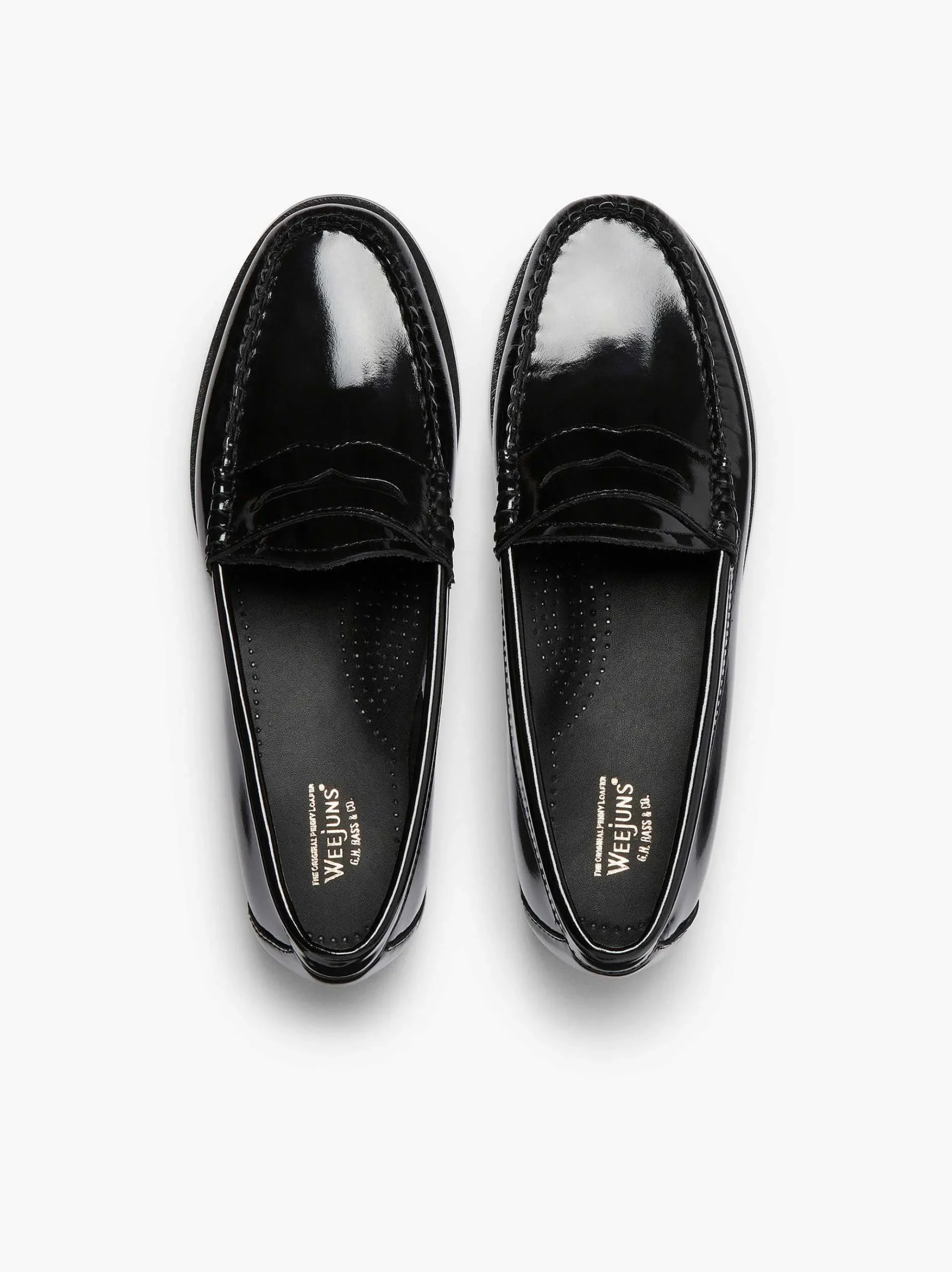 G.H.BASS Weejuns Penny Loafers Black Best Sale