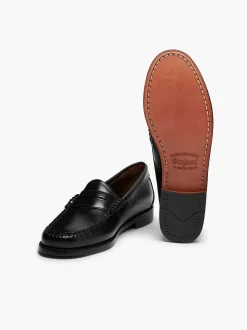 G.H.BASS Weejuns Penny Loafers Black Hot