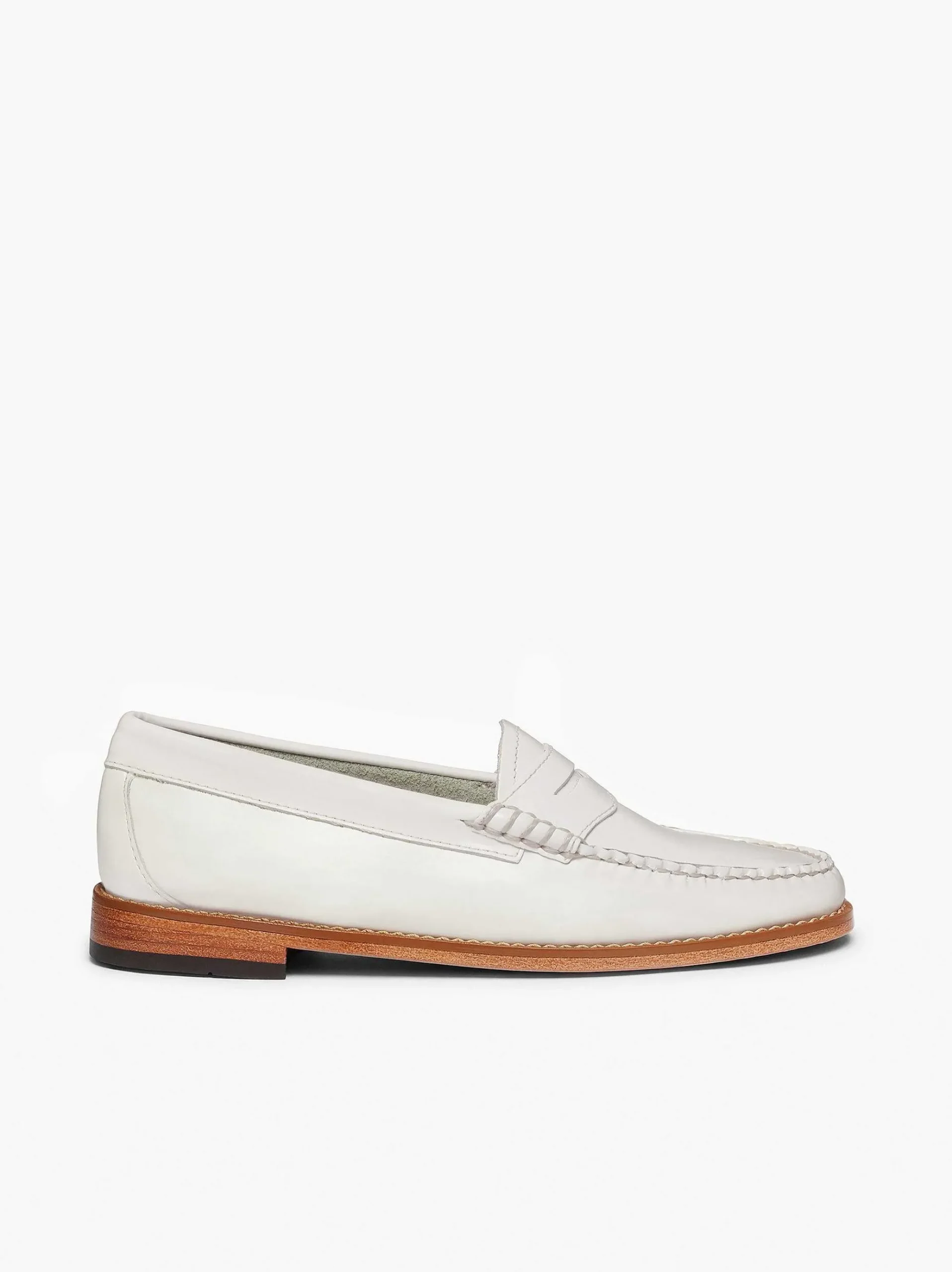 G.H.BASS Weejuns Penny Loafers White Store