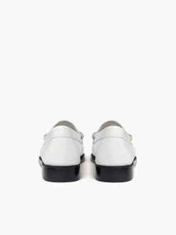 G.H.BASS Weejuns Penny Loafers White Shop