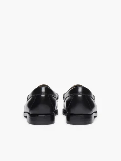 G.H.BASS Weejuns Penny Loafers Zebra Print & Black Hot