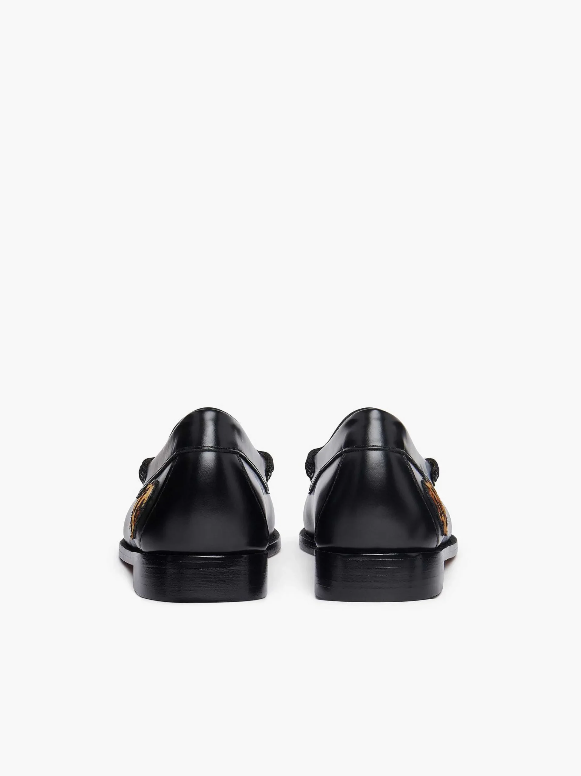 G.H.BASS Weejuns Penny Love Loafers Leopard Print & Black Shop