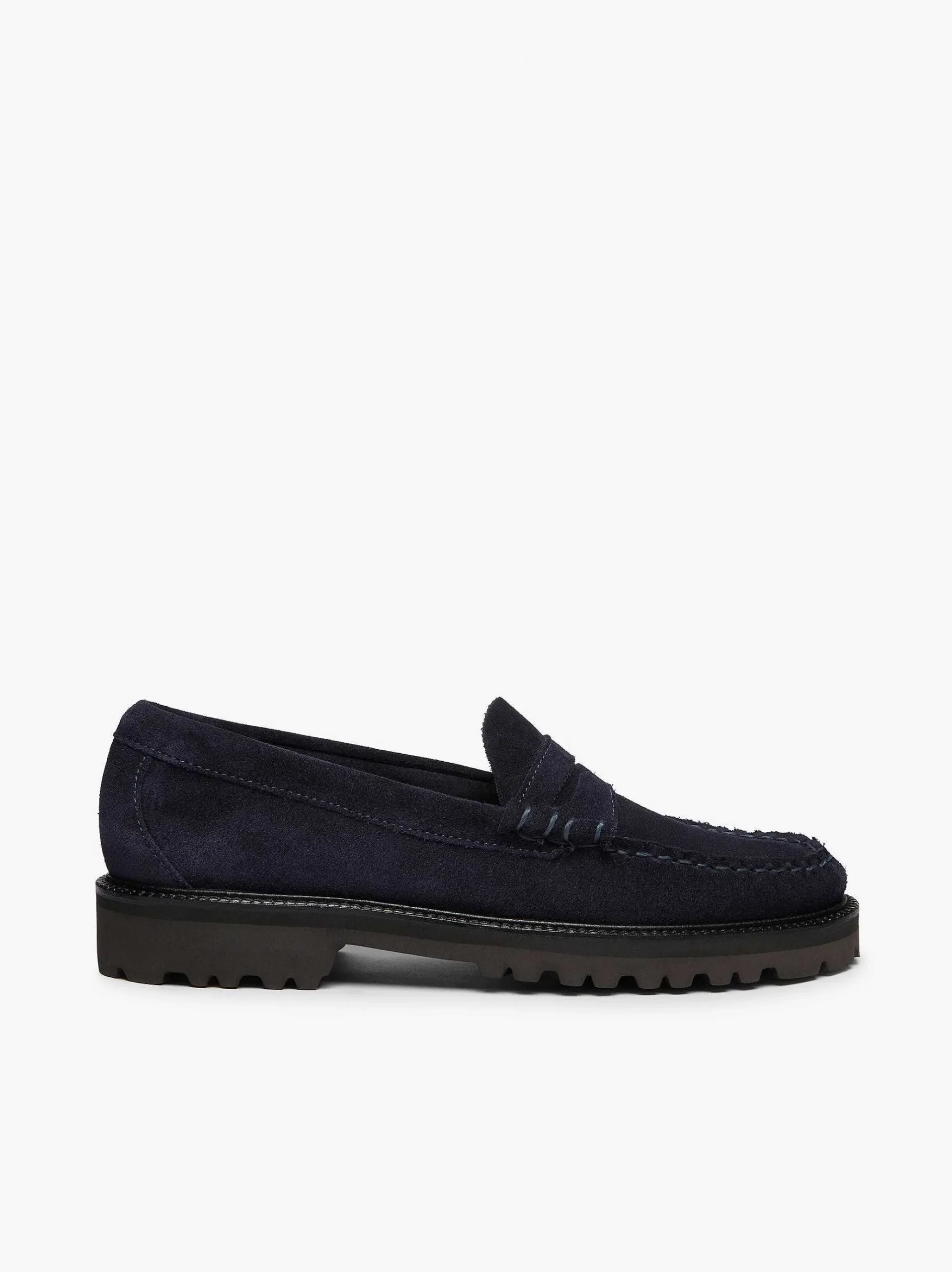 G.H.BASS Weejuns 90S Larson Penny Loafers Navy Fashion