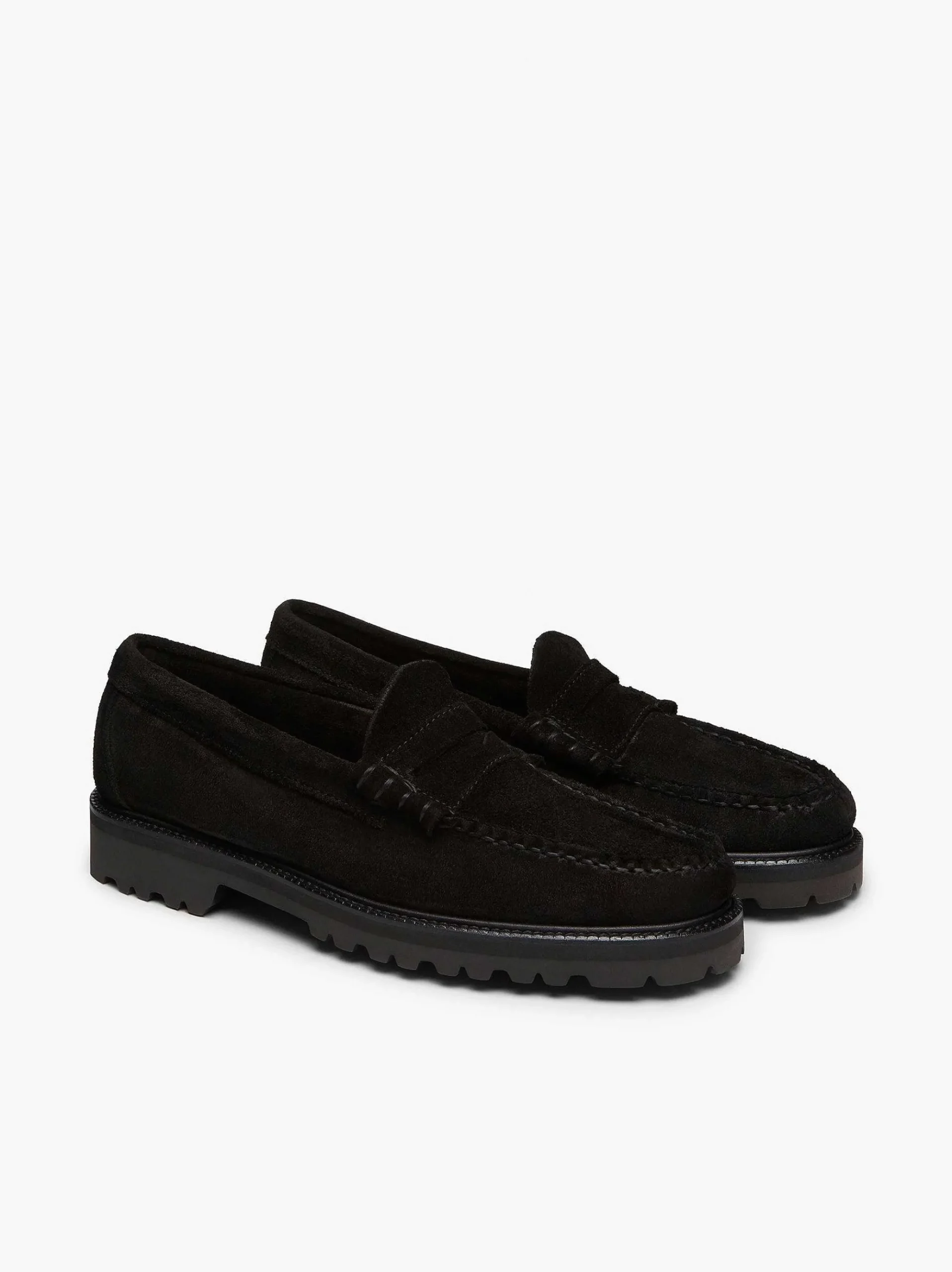 G.H.BASS Weejuns 90S Larson Penny Loafers Black Fashion