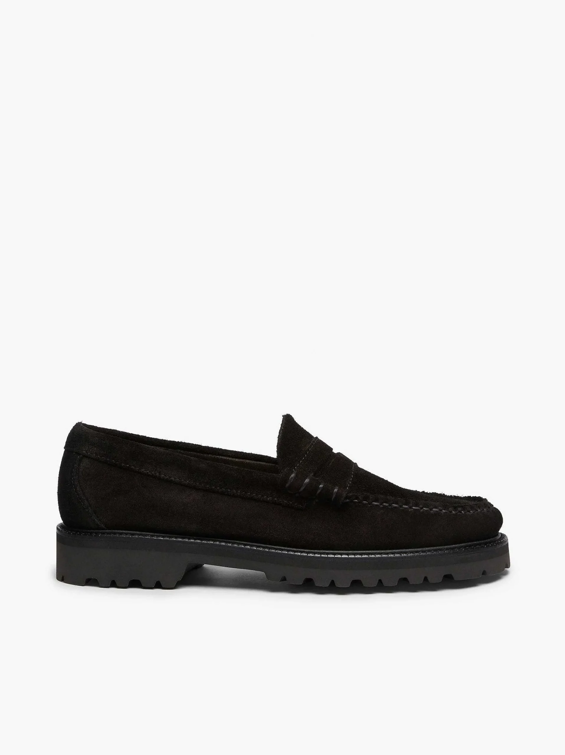 G.H.BASS Weejuns 90S Larson Penny Loafers Black Fashion