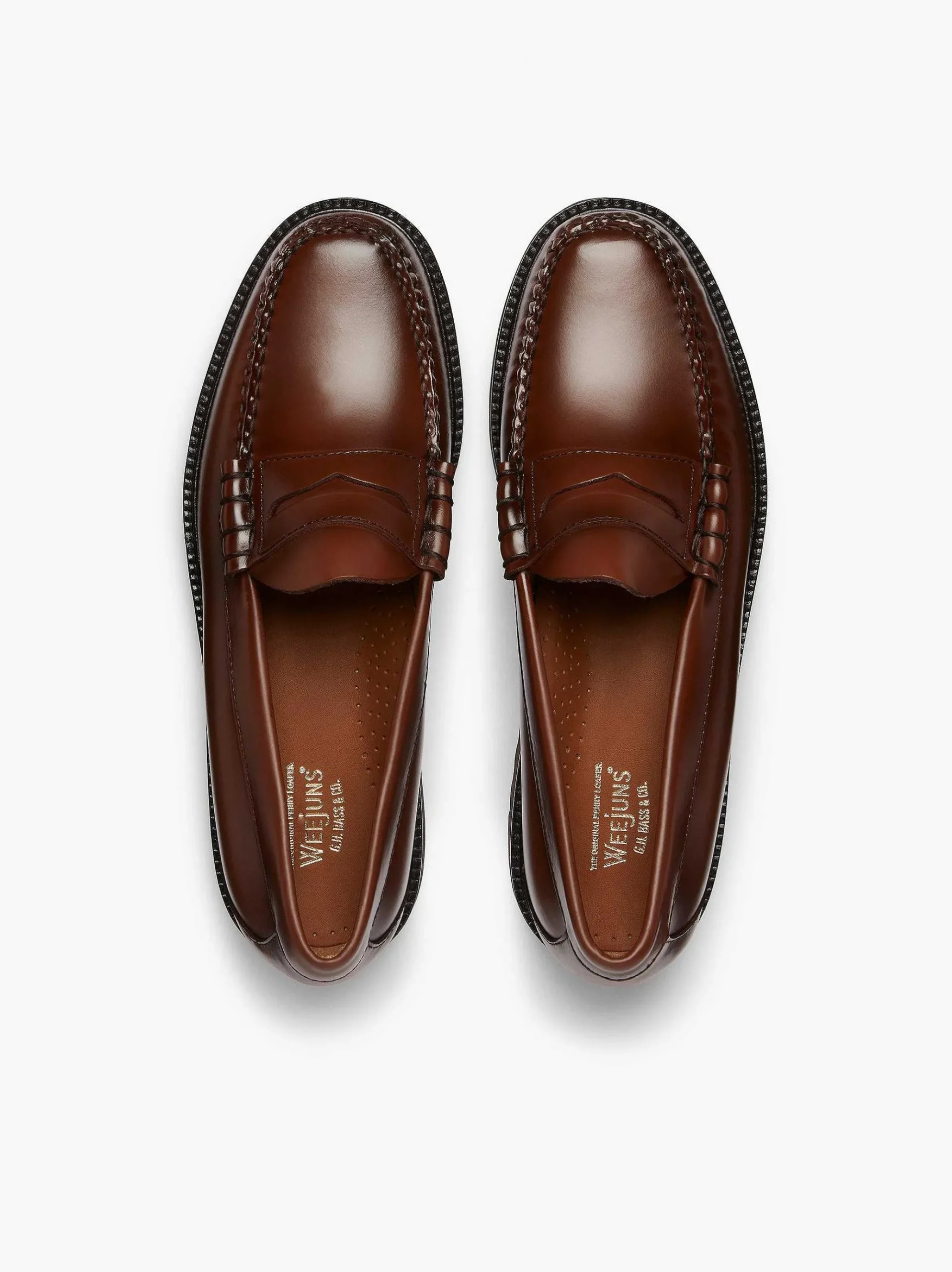 G.H.BASS Weejuns 90S Larson Penny Loafers Brown Fashion