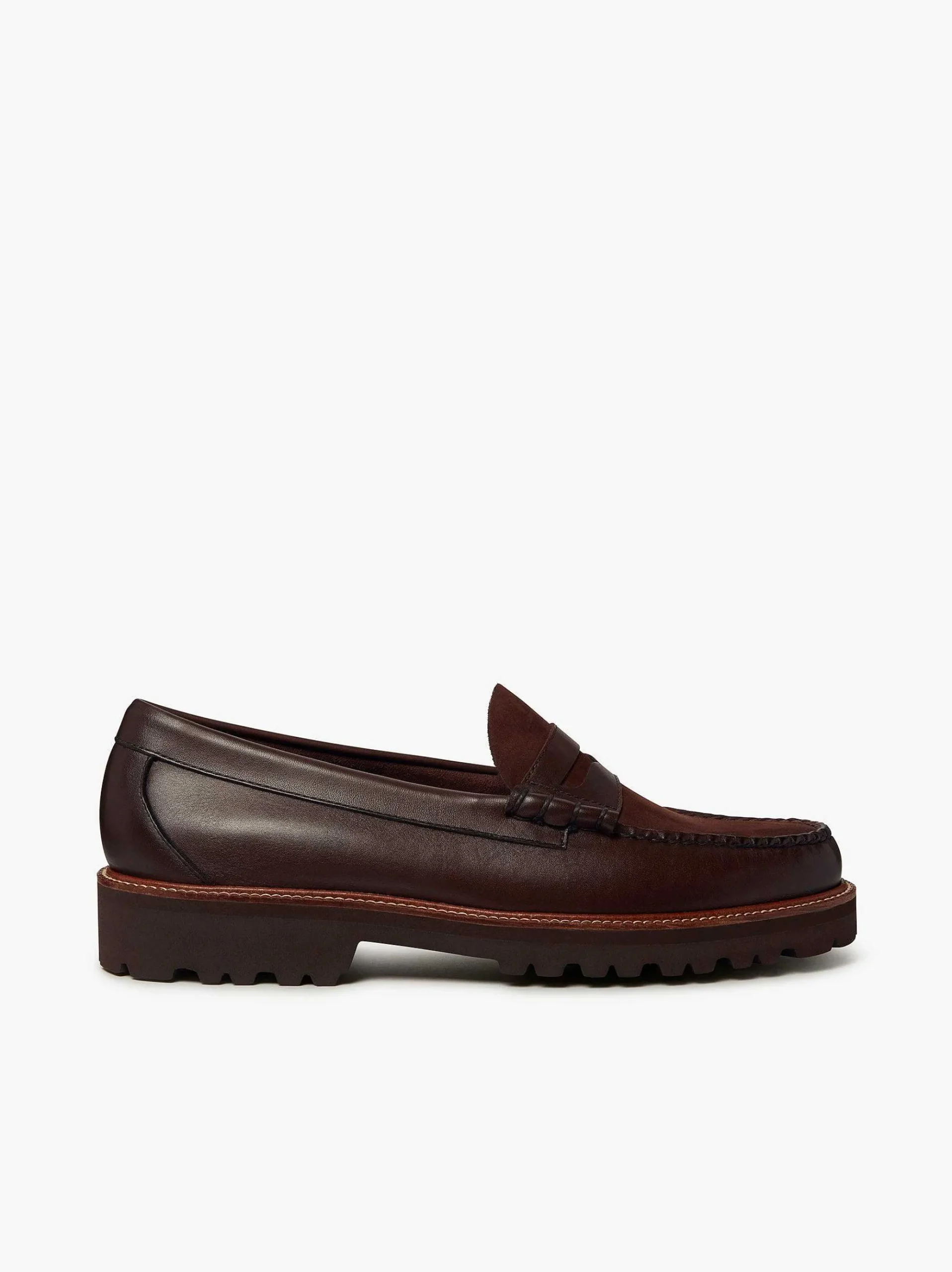 G.H.BASS Weejuns 90S Larson Penny Loafers Chocolate Fashion
