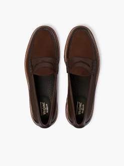 G.H.BASS Weejuns 90S Larson Penny Loafers Chocolate Fashion