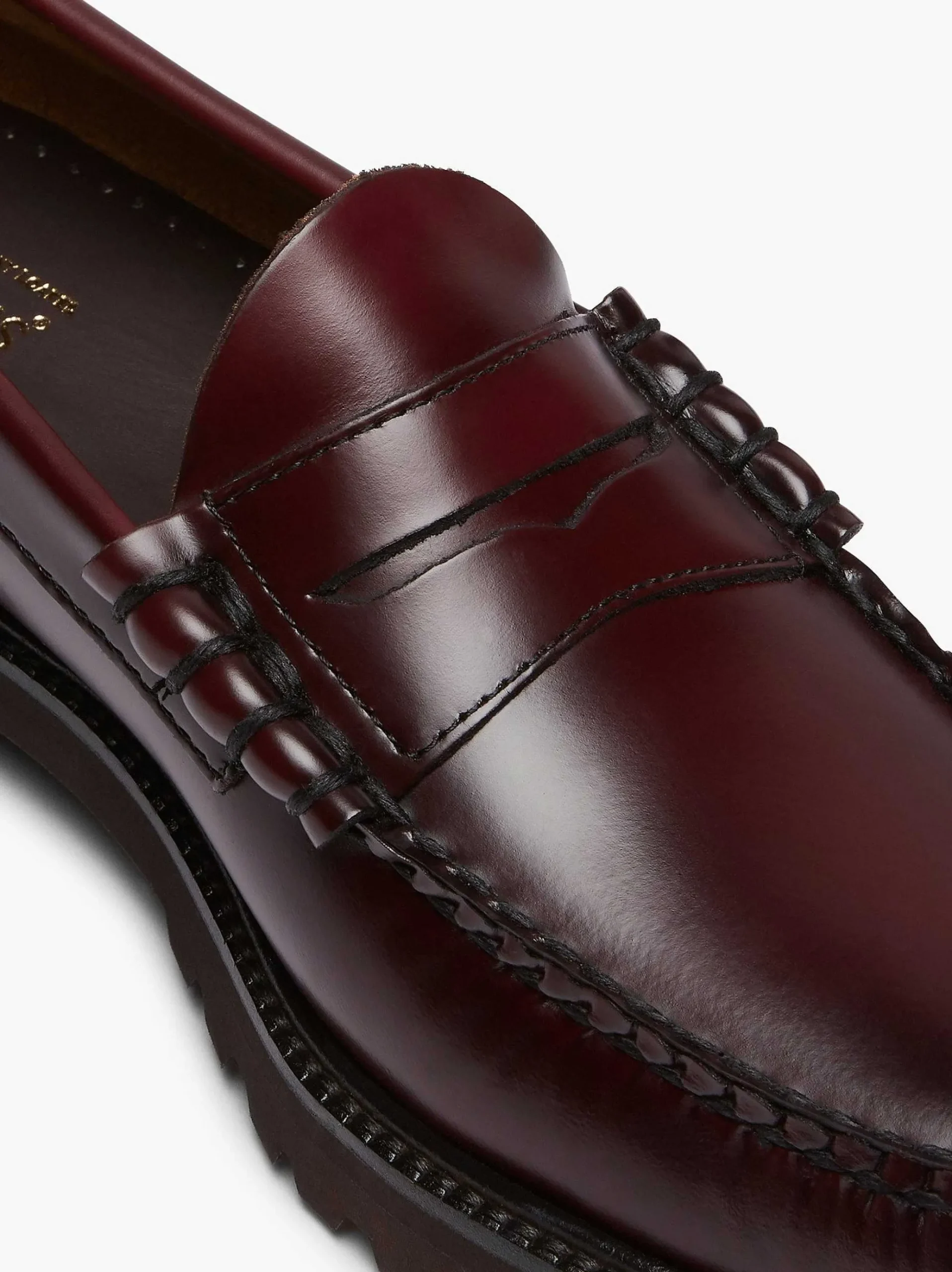 G.H.BASS Weejuns 90S Larson Penny Loafers Wine Cheap