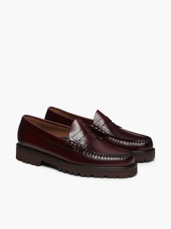 G.H.BASS Weejuns 90S Larson Penny Loafers Wine Cheap