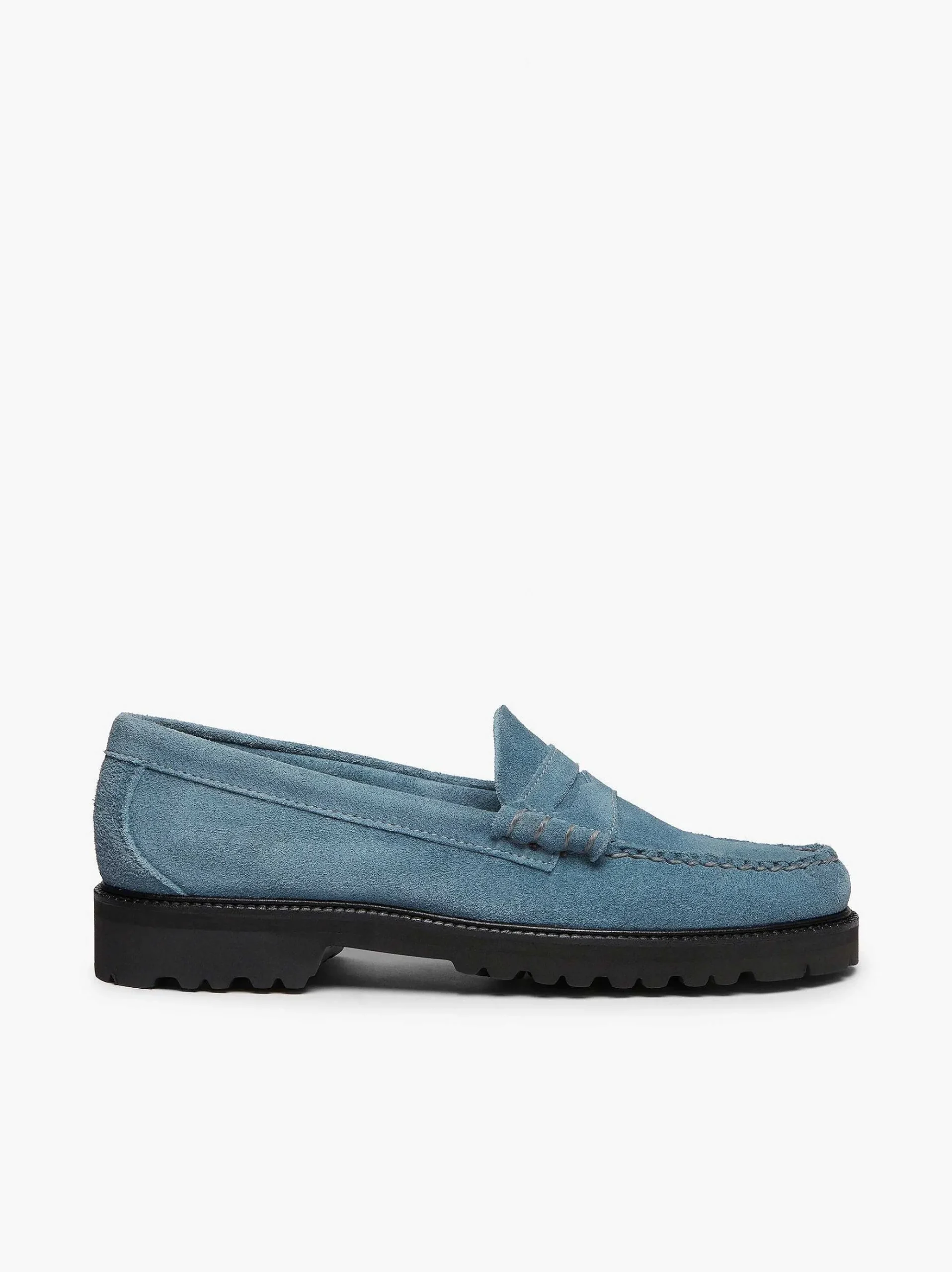 G.H.BASS Weejuns 90S Larson Penny Loafers Slate Blue Sale