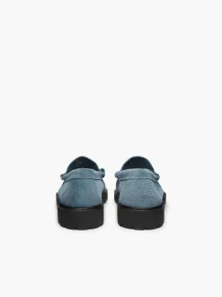 G.H.BASS Weejuns 90S Larson Penny Loafers Slate Blue Sale