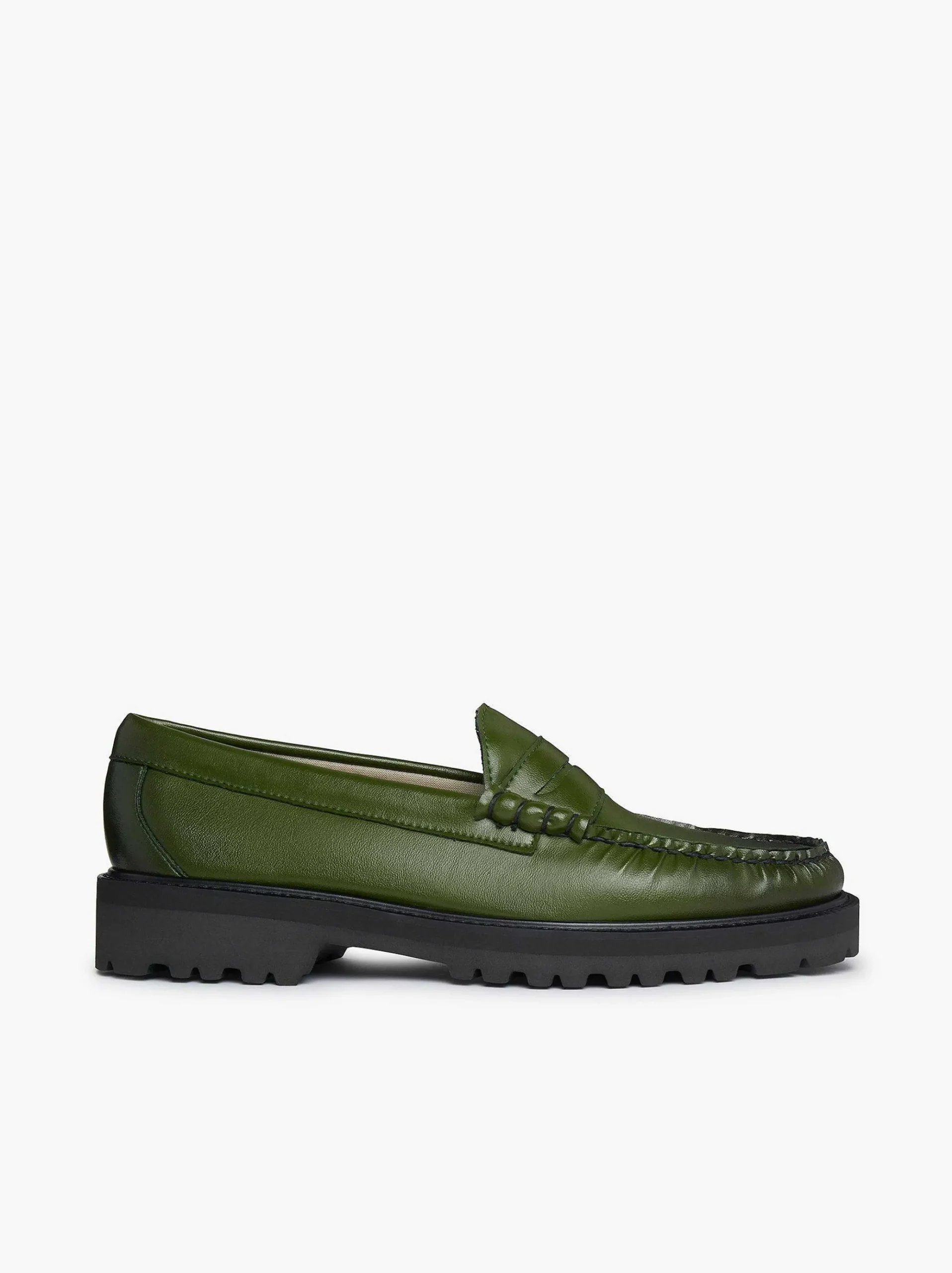 G.H.BASS Weejuns 90S Larson Penny Loafers Dark Green Best Sale
