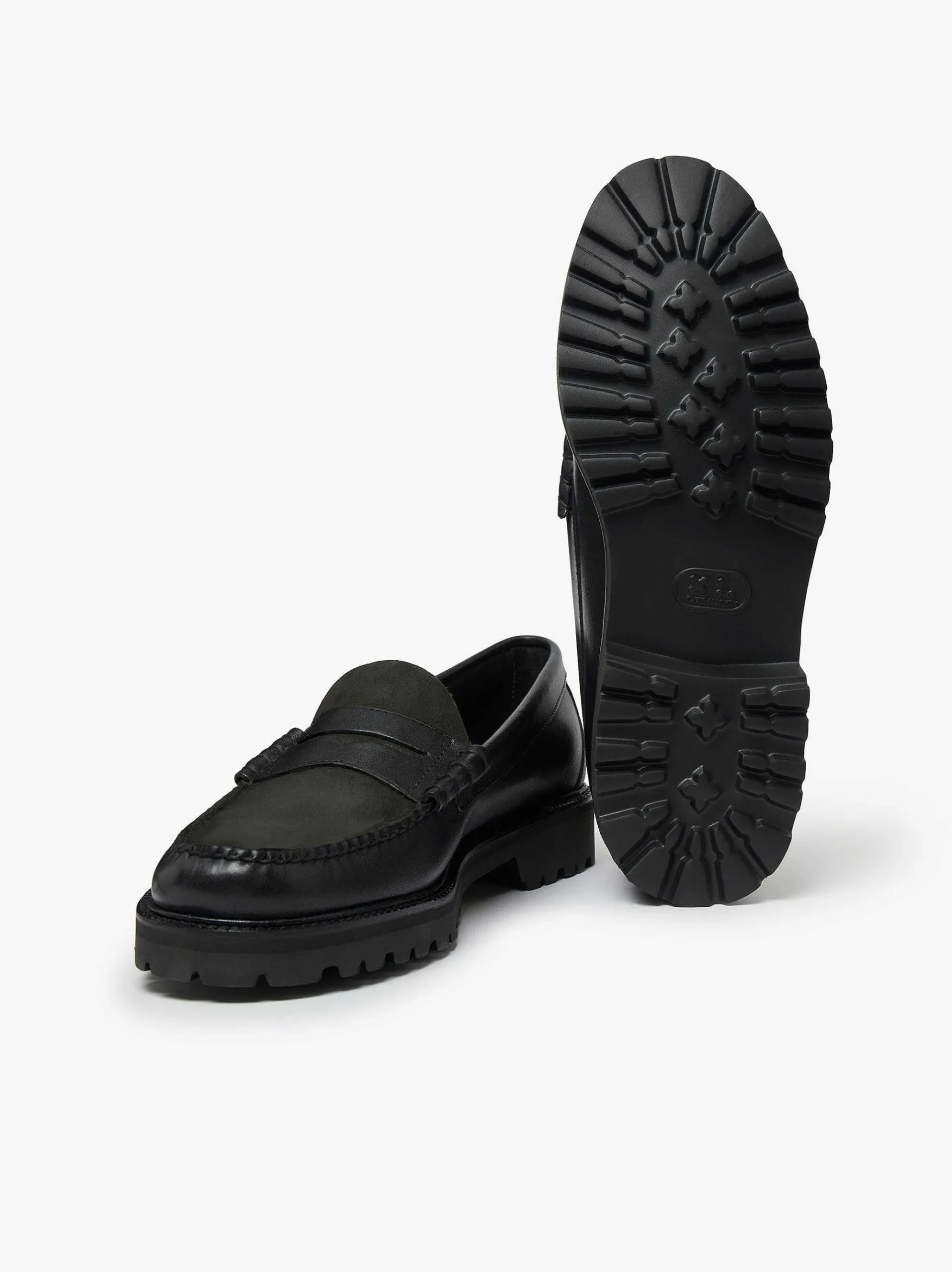 G.H.BASS Weejuns 90S Larson Penny Loafers Black Sale