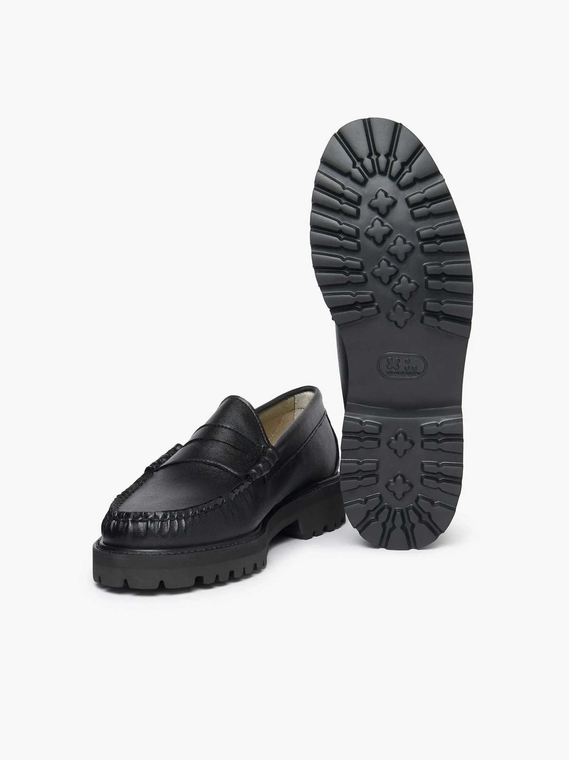 G.H.BASS Weejuns 90S Larson Penny Loafers Black Store