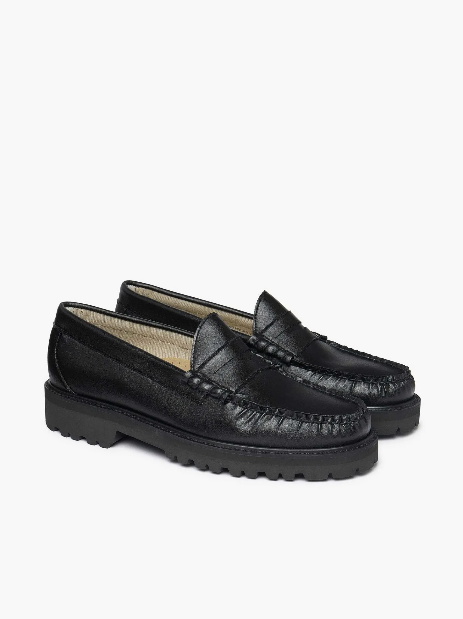 G.H.BASS Weejuns 90S Larson Penny Loafers Black Store