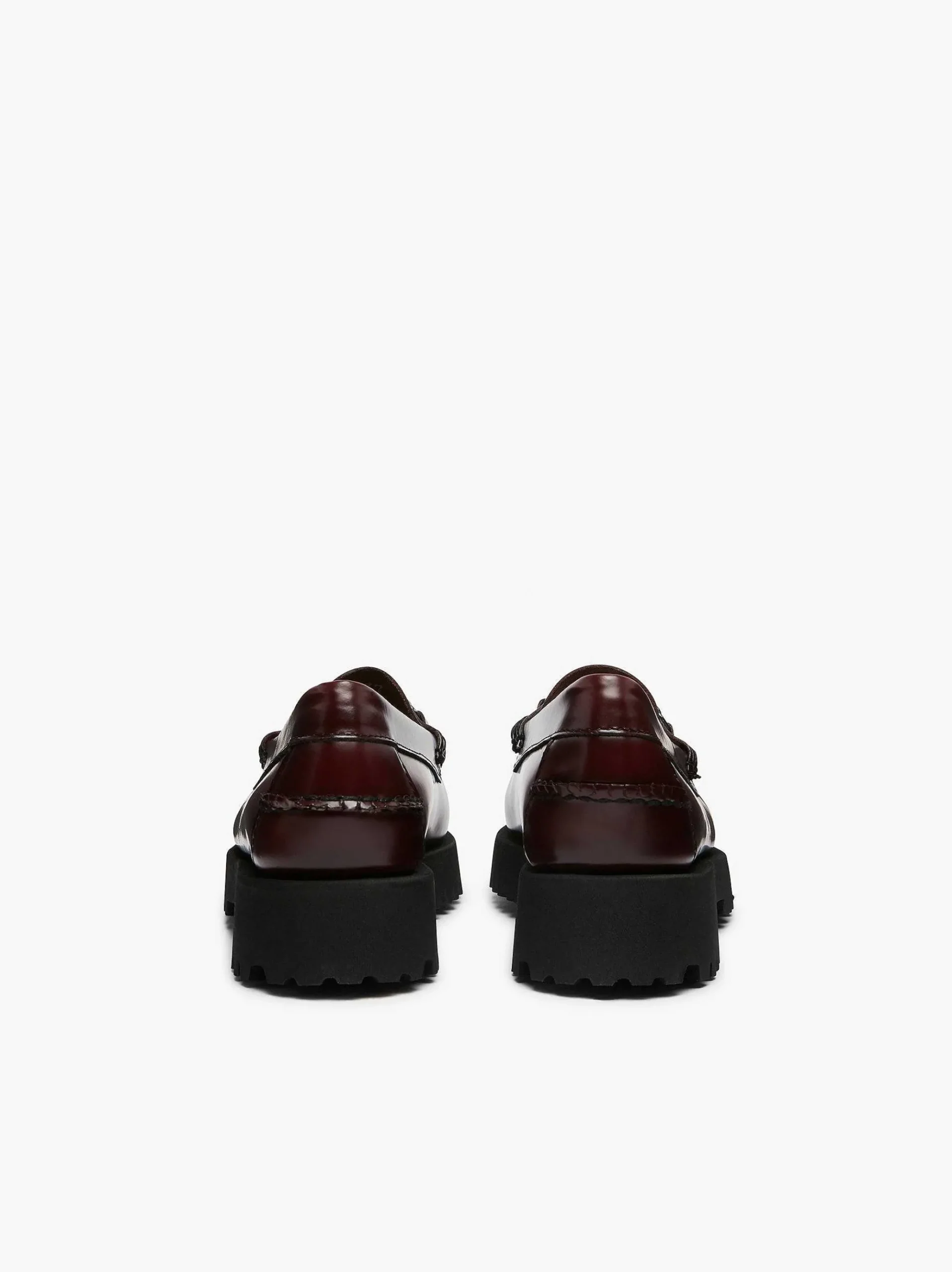 G.H.BASS Weejuns 90S Lianna Horsebit Loafers Wine New