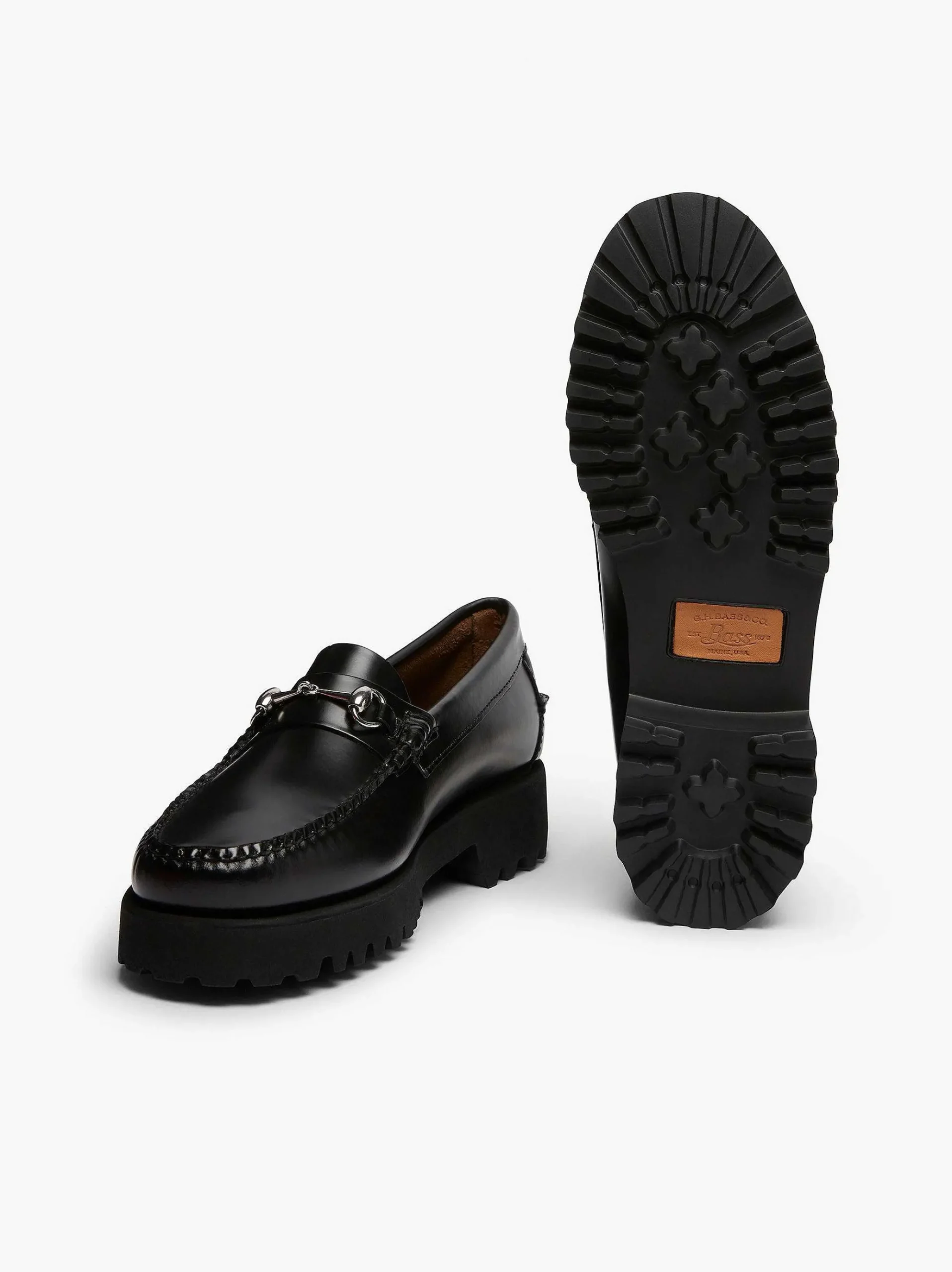 G.H.BASS Weejuns 90S Lianna Horsebit Loafers Black Online