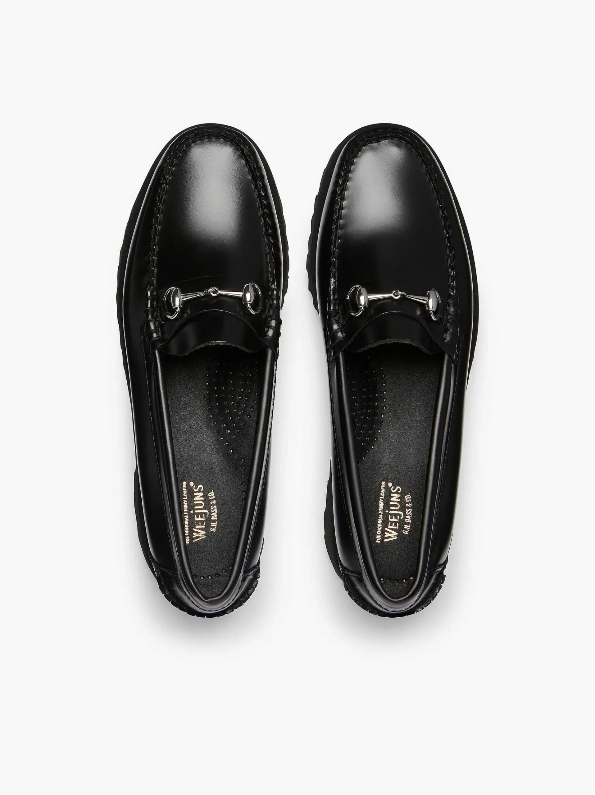G.H.BASS Weejuns 90S Lianna Horsebit Loafers Black Online
