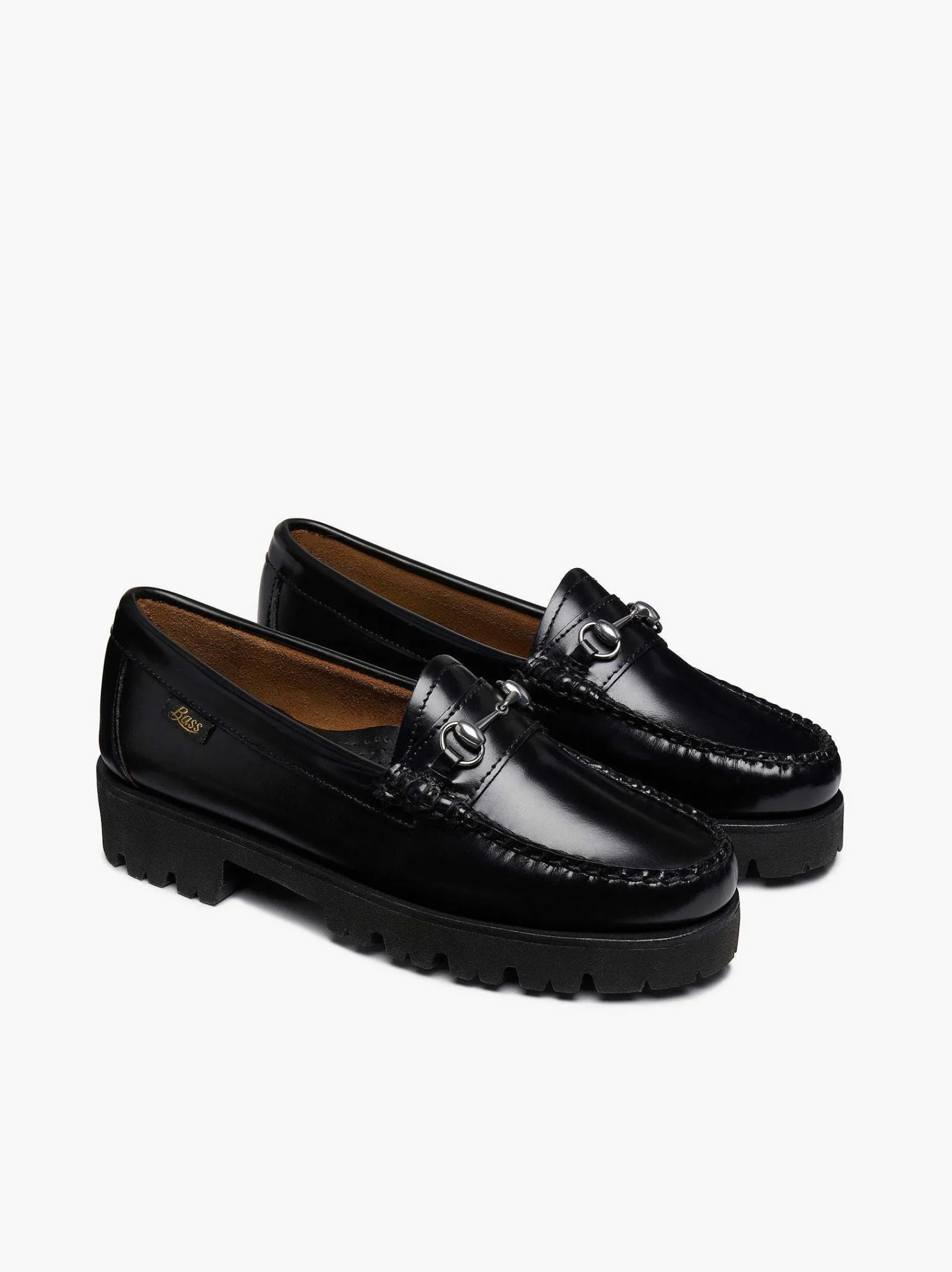 G.H.BASS Weejuns 90S Lianna Horsebit Loafers Black Cheap