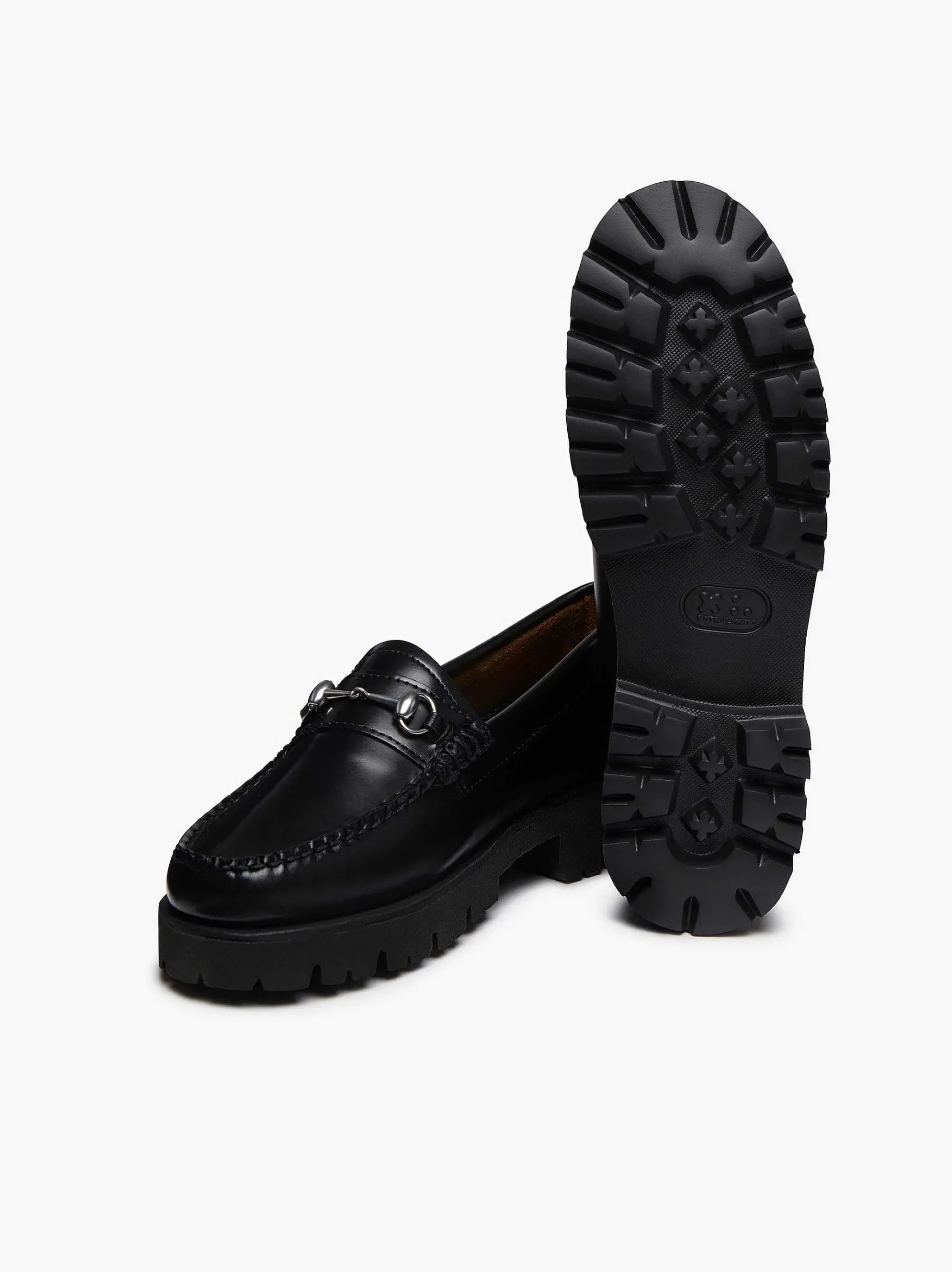 G.H.BASS Weejuns 90S Lianna Horsebit Loafers Black Cheap