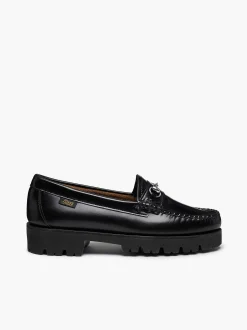 G.H.BASS Weejuns 90S Lianna Horsebit Loafers Black Cheap