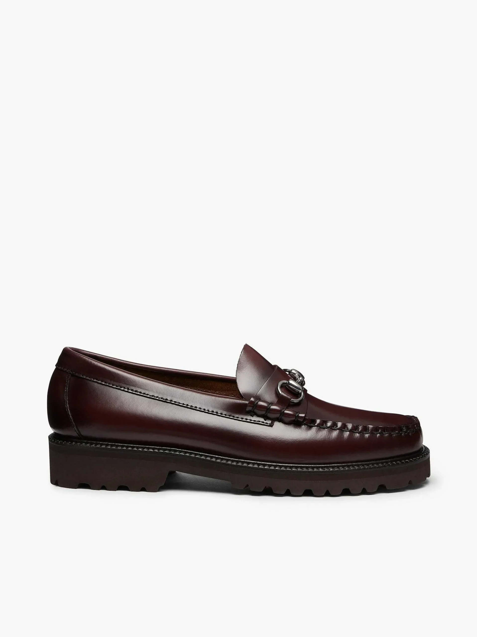 G.H.BASS Weejuns 90S Lincoln Horsebit Loafers Wine Clearance