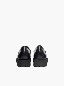 G.H.BASS Weejuns 90S Penny Loafers Leopard Print & Black Cheap