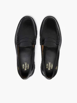 G.H.BASS Weejuns Super Lug Larson Penny Loafers Black Store