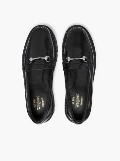 G.H.BASS Weejuns Super Lug Lianna Horsebit Loafers Black Outlet