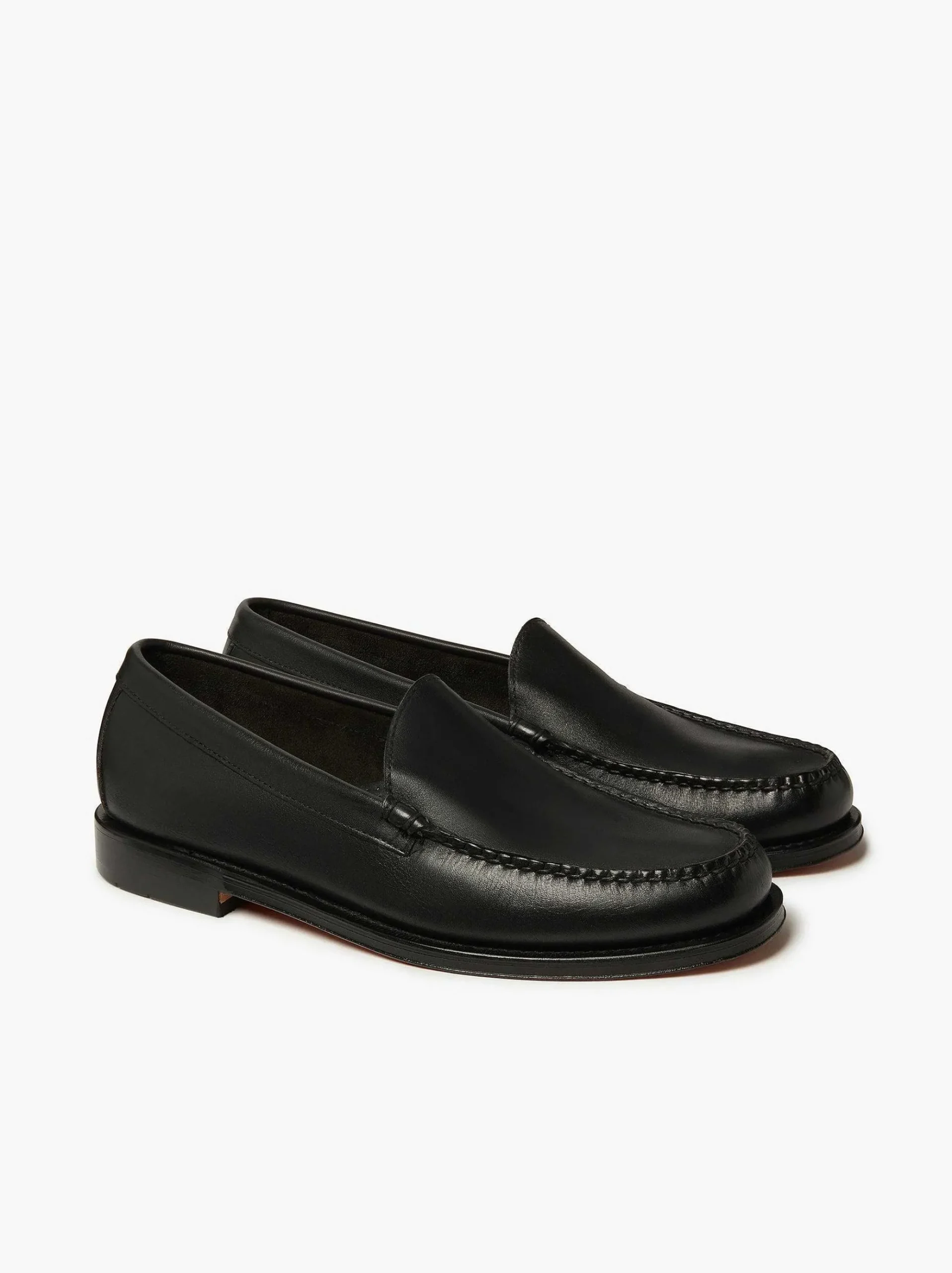 G.H.BASS Weejuns Venetian Loafers Black Discount