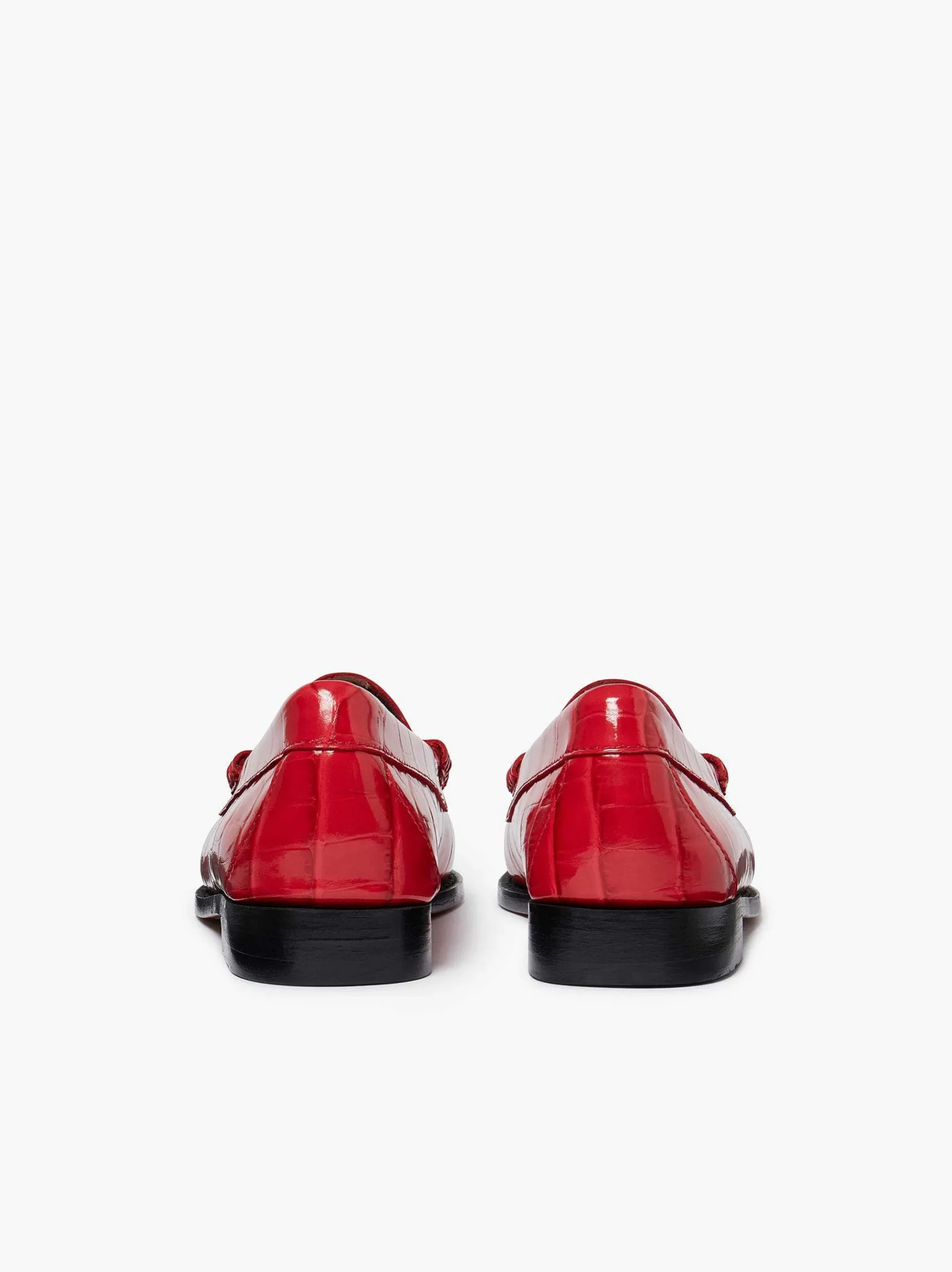 G.H.BASS Weejuns Whitney Penny Loafers Red Croc Online